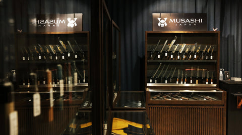 Annuncio apertura MUSASHI JAPAN Shibuya Center Store