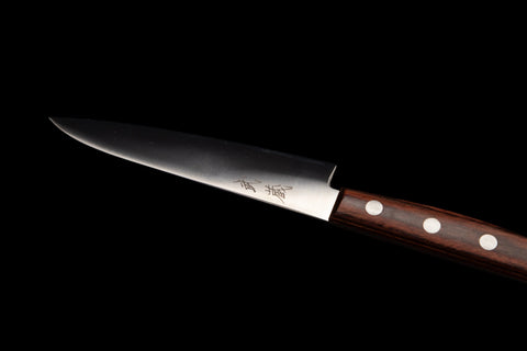 Kiritsuke Petty VG-10 Damascus Blade 135mm (5.3”)-[Musashi]-[Japanese-Kitchen-Knives]