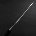 Aideba Blue Steel #1 Hon-Kasumi Buffalo Teak Handle 165mm (6.5”)-[Musashi]-[Japanese-Kitchen-Knives]