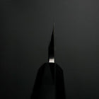 Aideba White Steel #2 Kasumi Buffalo Ebony Handle 240mm-[Musashi]-[Japanese-Kitchen-Knives]