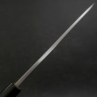 Aideba White Steel #2 Kasumi Buffalo Magnolia Handle 180mm (7”)-[Musashi]-[Japanese-Kitchen-Knives]