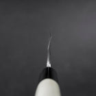 Aideba White Steel #2 Kasumi Buffalo Magnolia Handle 180mm-[Musashi]-[Japanese-Kitchen-Knives]