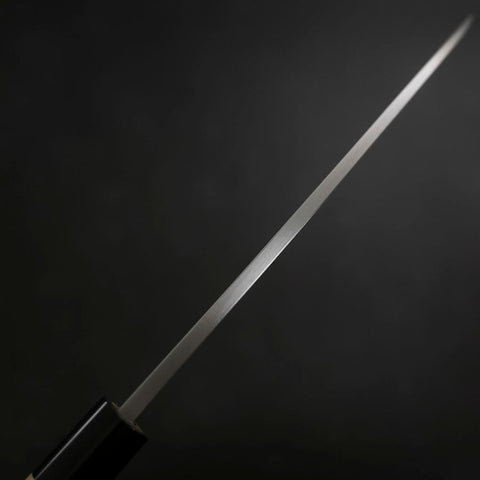 Aideba White Steel #2 Kasumi Buffalo Magnolia Handle 195mm-[Musashi]-[Japanese-Kitchen-Knives]