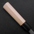 Aideba White Steel #2 Kasumi Buffalo Magnolia Handle 210mm-[Musashi]-[Japanese-Kitchen-Knives]
