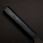 Ajikiri Blue Steel #2 Kurouchi Blue Urushi Handle 105mm-[Musashi]-[Japanese-Kitchen-Knives]