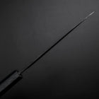 Ajikiri Blue Steel #2 Kurouchi Dark Blue Urushi Handle 145mm (5.7”)-[Musashi]-[Japanese-Kitchen-Knives]
