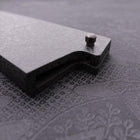 Black-Ishime Saya Sheath for Santoku Knife with Pin, 165/180mm-[Musashi]-[Japanese-Kitchen-Knives]