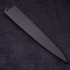 Black-Ishime Saya Sheath for Sujihiki with Pin, 240mm (9.4”)-[Musashi]-[Japanese-Kitchen-Knives]