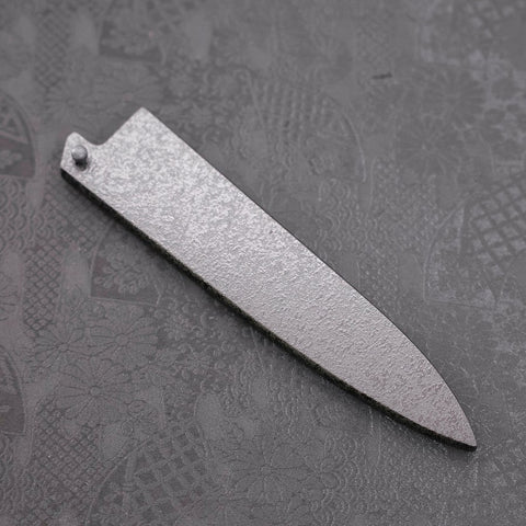 Black Ishime Saya Sheath for Western Petty with Pin 150mm (5.9”)-[Musashi]-[Japanese-Kitchen-Knives]