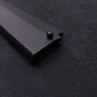 Black-Ishime Saya Sheath for Yanagiba with Pin, 240mm (9.4”)-[Musashi]-[Japanese-Kitchen-Knives]