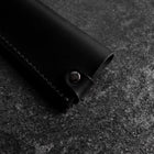 Black Leather Sheath for Sujihiki Knife 210mm~270mm (10.6”)-[Musashi]-[Japanese-Kitchen-Knives]