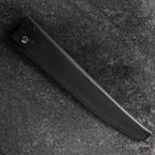 Black Leather Sheath for Sujihiki Knife 210mm~270mm (10.6”)-[Musashi]-[Japanese-Kitchen-Knives]