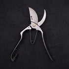 Black Musashi Pruning Shears / Garden Scissors A Type Forged Handmade 225mm-[Musashi]-[Japanese-Kitchen-Knives]
