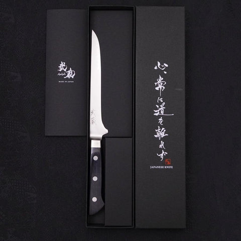 Boning knife VG-5 Damascus Western Handle 160mm-[Musashi]-[Japanese-Kitchen-Knives]