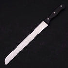 Bread knife Molybdenum Polished Western Handle 250mm-[Musashi]-[Japanese-Kitchen-Knives]