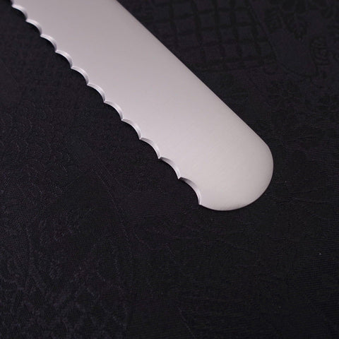 Bread knife Molybdenum Polished Western Handle 300mm-[Musashi]-[Japanese-Kitchen-Knives]