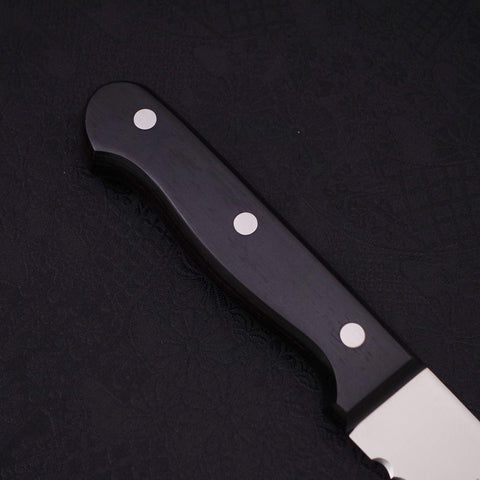 Bread knife Molybdenum Polished Western Handle 300mm-[Musashi]-[Japanese-Kitchen-Knives]