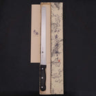 Bread knife Molybdenum Polished Western Handle 300mm-[Musashi]-[Japanese-Kitchen-Knives]