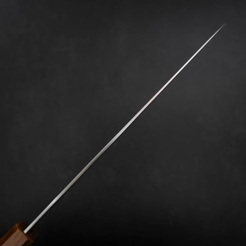 Bread knife Molybdenum Polished Yaki Urushi Handle 230mm-[Musashi]-[Japanese-Kitchen-Knives]