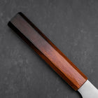 Bread knife Molybdenum Polished Yaki Urushi Handle 230mm-[Musashi]-[Japanese-Kitchen-Knives]