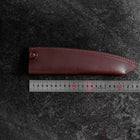Brown Leather Sheath for Gyuto / Kiritsuke Knife 210mm (8.3”)-[Musashi]-[Japanese-Kitchen-Knives]