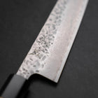 Bunka AUS-10 Tsuchime Damascus Buffalo Magnolia Handle 170mm-[Musashi]-[Japanese-Kitchen-Knives]