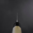 Bunka AUS-10 Tsuchime Damascus Buffalo Magnolia Handle 170mm-[Musashi]-[Japanese-Kitchen-Knives]