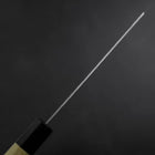 Bunka AUS-10 Tsuchime Damascus Buffalo Magnolia Handle 170mm-[Musashi]-[Japanese-Kitchen-Knives]
