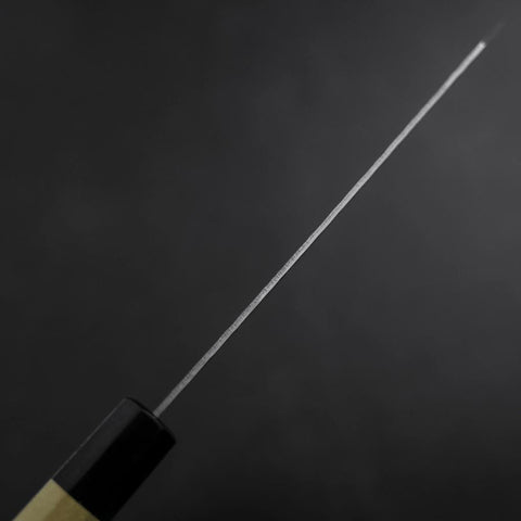 Bunka AUS-10 Tsuchime Damascus Buffalo Magnolia Handle 170mm-[Musashi]-[Japanese-Kitchen-Knives]