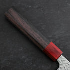 Bunka AUS-10 Tsuchime Damascus Shitan Handle 170mm-[Musashi]-[Japanese-Kitchen-Knives]