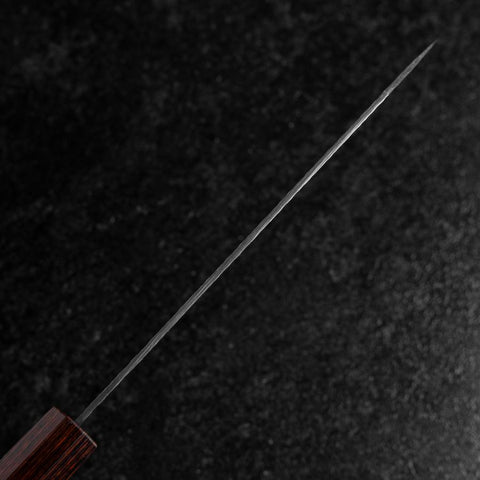 Bunka AUS-8 Tsuchime Mahogany Handle 180mm (7”)-[Musashi]-[Japanese-Kitchen-Knives]
