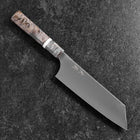Bunka Blue Super Polished Maple Handle 180mm (7”)-[Musashi]-[Japanese-Kitchen-Knives]