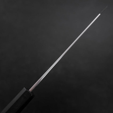 Bunka Blue Steel #1 Kurouchi Dark Blue Urushi Handle 170mm-[Musashi]-[Japanese-Kitchen-Knives]