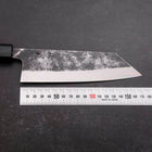 Bunka Blue Steel #1 Kurouchi Dark Blue Urushi Handle 170mm-[Musashi]-[Japanese-Kitchen-Knives]