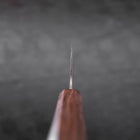 Bunka Blue Steel #1 Kurouchi Stainless Clad Ebony Handle 190mm-[Musashi]-[Japanese-Kitchen-Knives]