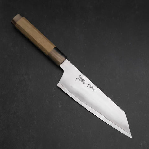 Bunka HAP-40 Bokashi Double Buffalo Capped Magnolia Handle 165mm-[Musashi]-[Japanese-Kitchen-Knives]