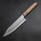 Bunka HAP-40 Polished Double Buffalo Capped Magnolia Handle 165mm-[Musashi]-[Japanese-Kitchen-Knives]