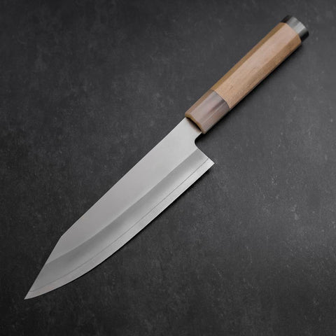 Bunka HAP-40 Polished Double Buffalo Capped Magnolia Handle 165mm-[Musashi]-[Japanese-Kitchen-Knives]