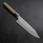 Bunka HAP-40 Polished Double Buffalo Capped Magnolia Handle 165mm-[Musashi]-[Japanese-Kitchen-Knives]