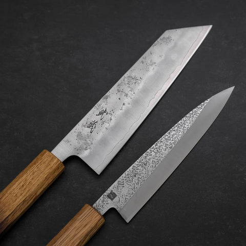 Bunka & Kaisaki Silver Steel #3 Vg-10 Nashiji Manico Yaki Urushi Sakura Set