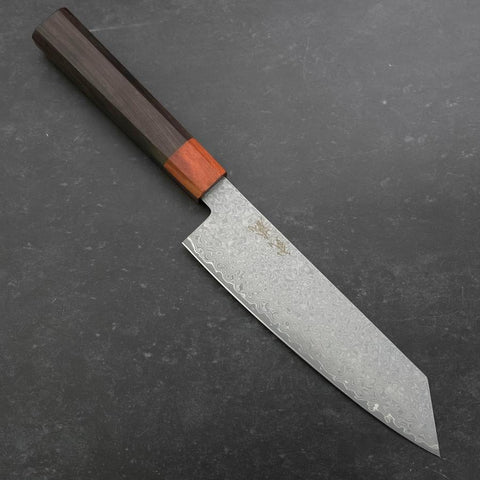 Bunka & Kiritsuke Petty VG-10 Damasco Manico Ebano Shitan Sakura Set
