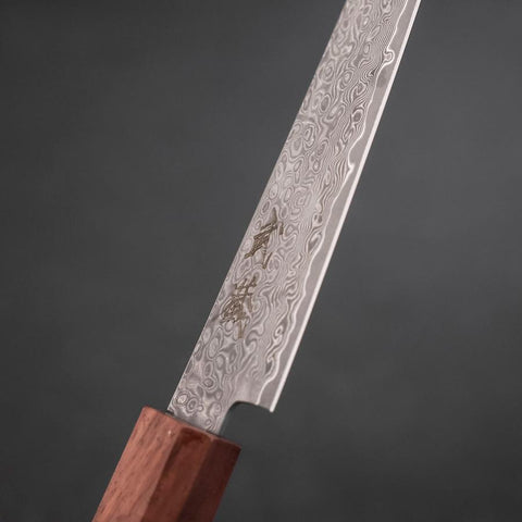 Bunka & Kiritsuke Petty VG-10 Damasco Manico Ebano Shitan Sakura Set