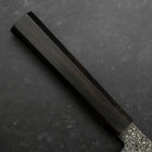 Bunka SG-2 Black Nickel Damascus Ebony Handle 180mm-[Musashi]-[Japanese-Kitchen-Knives]