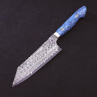 Bunka SG-2 Damascus Turquoise Blue Handle 170mm-[Musashi]-[Japanese-Kitchen-Knives]
