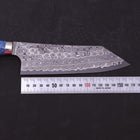 Bunka SG-2 Damascus Turquoise Blue Handle 170mm-[Musashi]-[Japanese-Kitchen-Knives]
