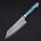 Bunka SG-2 Damascus Turquoise Green Handle 170mm-[Musashi]-[Japanese-Kitchen-Knives]
