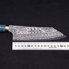 Bunka SG-2 Damascus Turquoise Green Handle 170mm-[Musashi]-[Japanese-Kitchen-Knives]