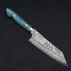 Bunka SG-2 Damascus Turquoise Green Handle 170mm-[Musashi]-[Japanese-Kitchen-Knives]