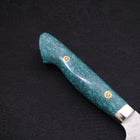 Bunka SG-2 Tsuchime Turquoise Green Handle 170mm-[Musashi]-[Japanese-Kitchen-Knives]