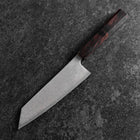 Bunka SLD Black Damascus Ebony Handle 175mm-[Musashi]-[Japanese-Kitchen-Knives]